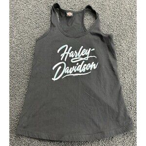 Harley-Davidson Tank Top Women Small Black Graphic  Black Sheep HUNTINGTON WV